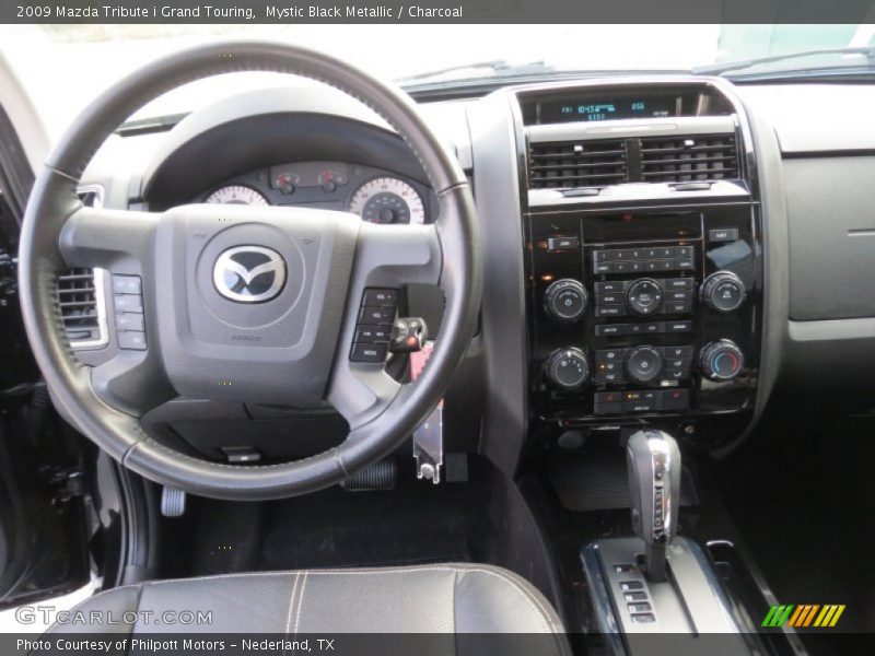Mystic Black Metallic / Charcoal 2009 Mazda Tribute i Grand Touring