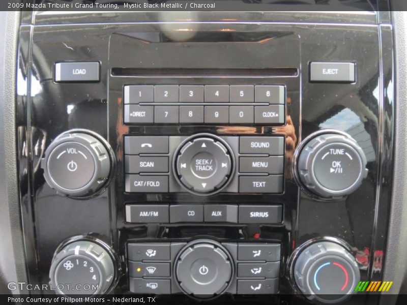 Mystic Black Metallic / Charcoal 2009 Mazda Tribute i Grand Touring