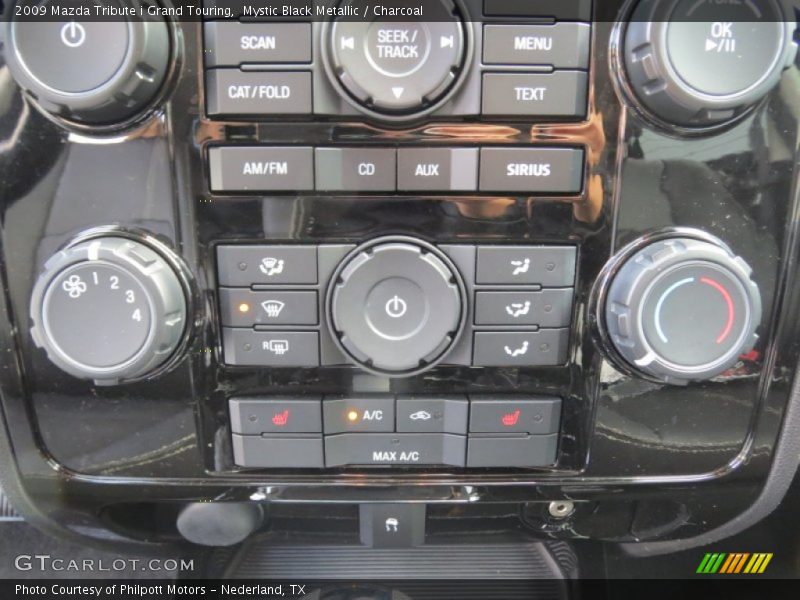 Mystic Black Metallic / Charcoal 2009 Mazda Tribute i Grand Touring