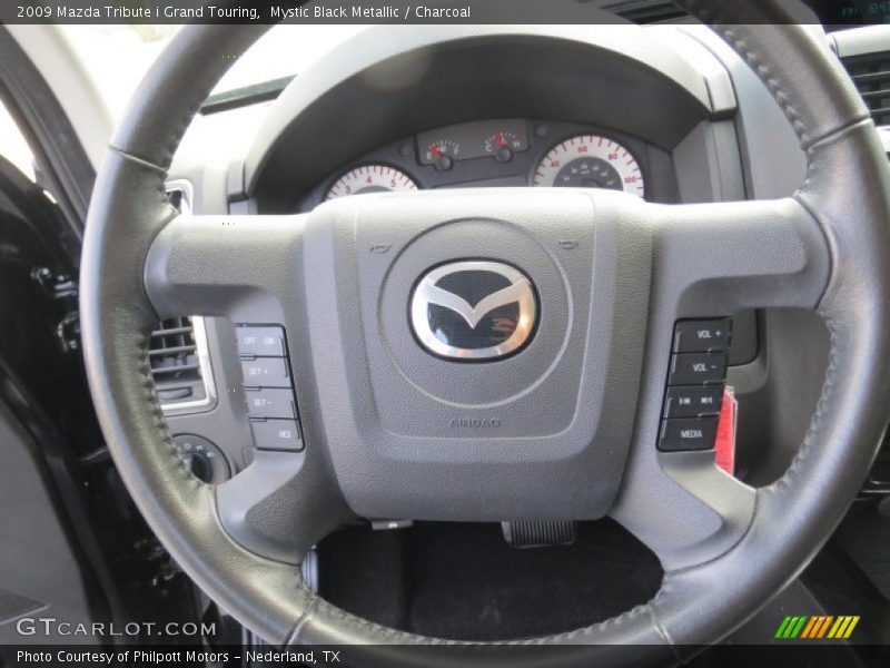 Mystic Black Metallic / Charcoal 2009 Mazda Tribute i Grand Touring