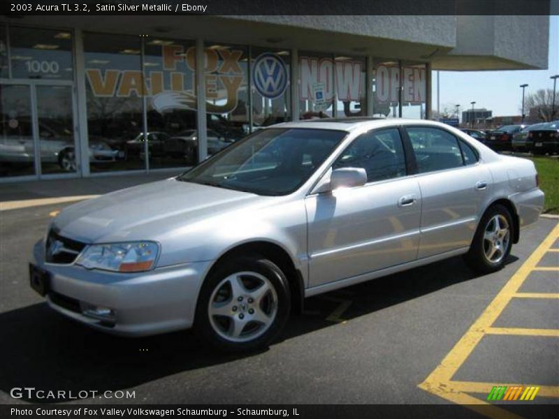 Satin Silver Metallic / Ebony 2003 Acura TL 3.2