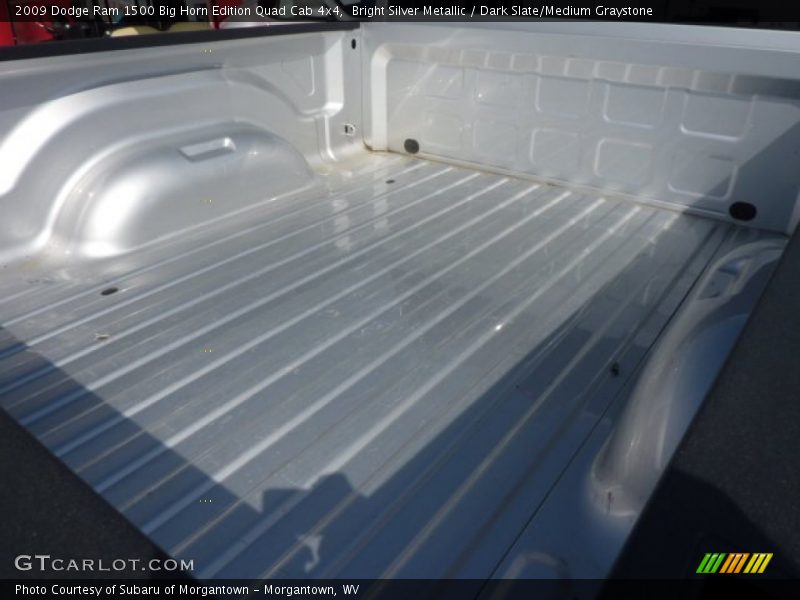 Bright Silver Metallic / Dark Slate/Medium Graystone 2009 Dodge Ram 1500 Big Horn Edition Quad Cab 4x4
