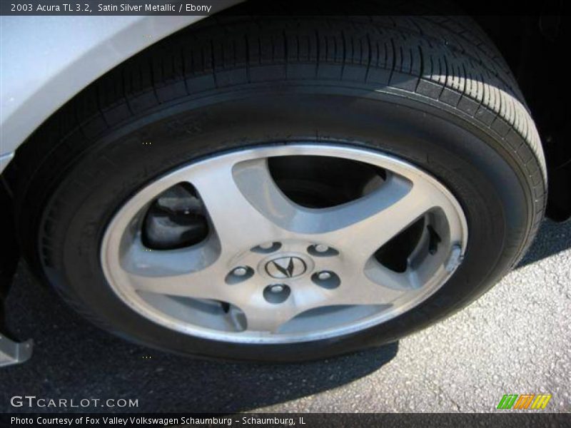 Satin Silver Metallic / Ebony 2003 Acura TL 3.2
