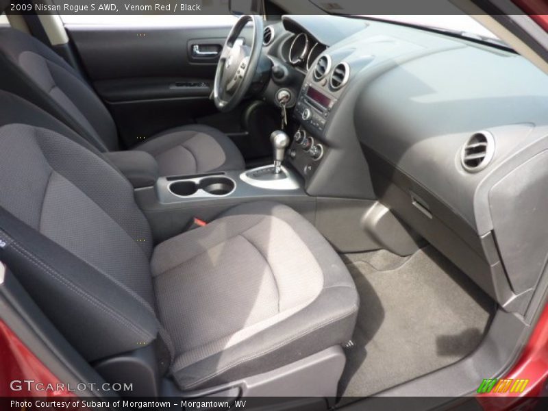 Venom Red / Black 2009 Nissan Rogue S AWD