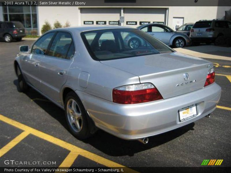 Satin Silver Metallic / Ebony 2003 Acura TL 3.2