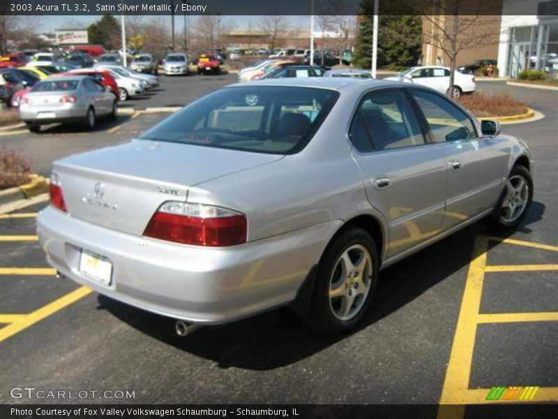 Satin Silver Metallic / Ebony 2003 Acura TL 3.2