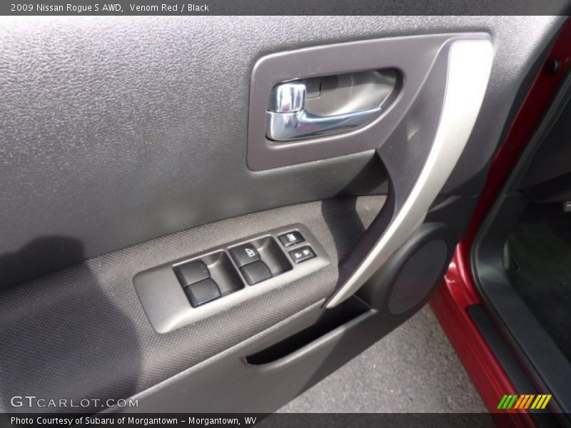 Venom Red / Black 2009 Nissan Rogue S AWD
