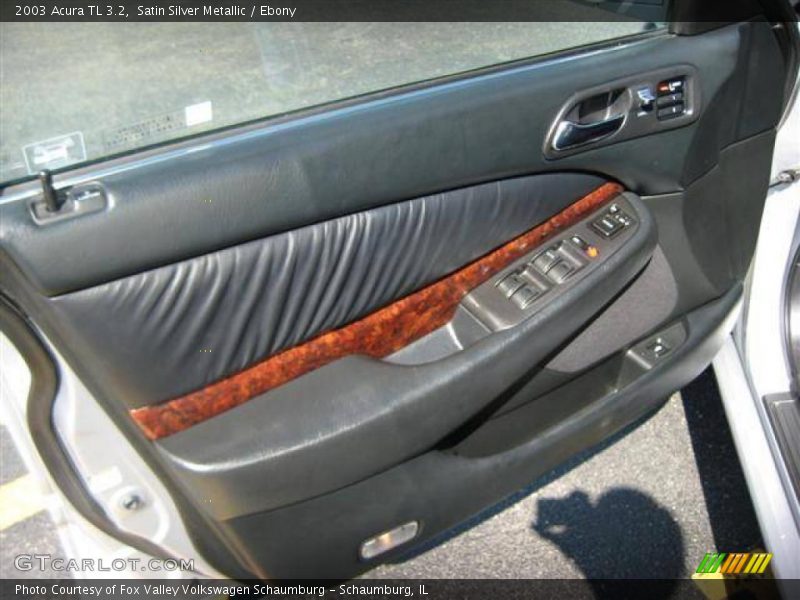 Satin Silver Metallic / Ebony 2003 Acura TL 3.2