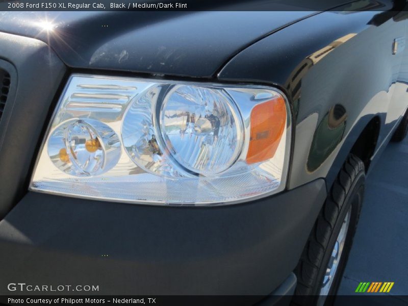 Black / Medium/Dark Flint 2008 Ford F150 XL Regular Cab