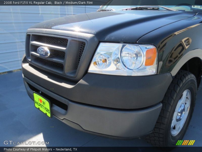 Black / Medium/Dark Flint 2008 Ford F150 XL Regular Cab