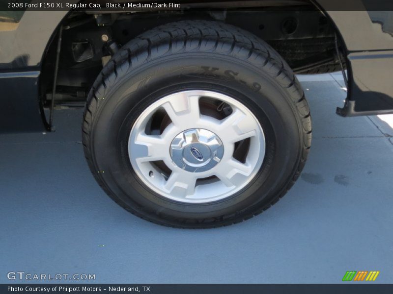 Black / Medium/Dark Flint 2008 Ford F150 XL Regular Cab