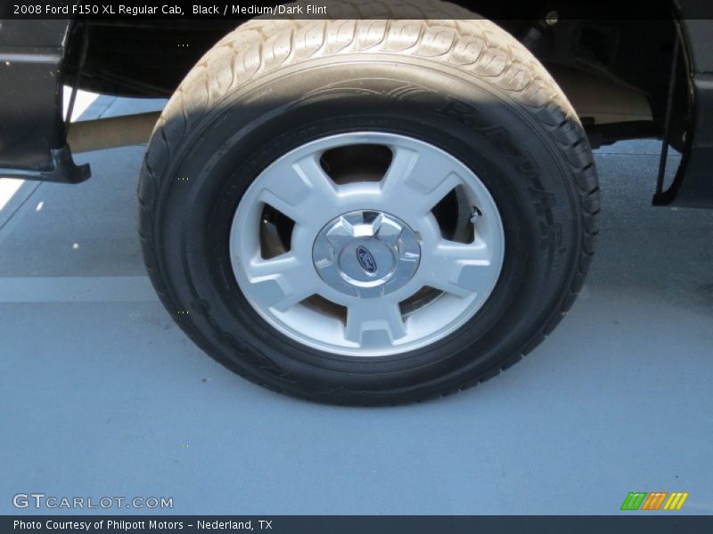 Black / Medium/Dark Flint 2008 Ford F150 XL Regular Cab