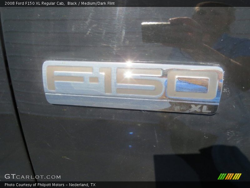 Black / Medium/Dark Flint 2008 Ford F150 XL Regular Cab