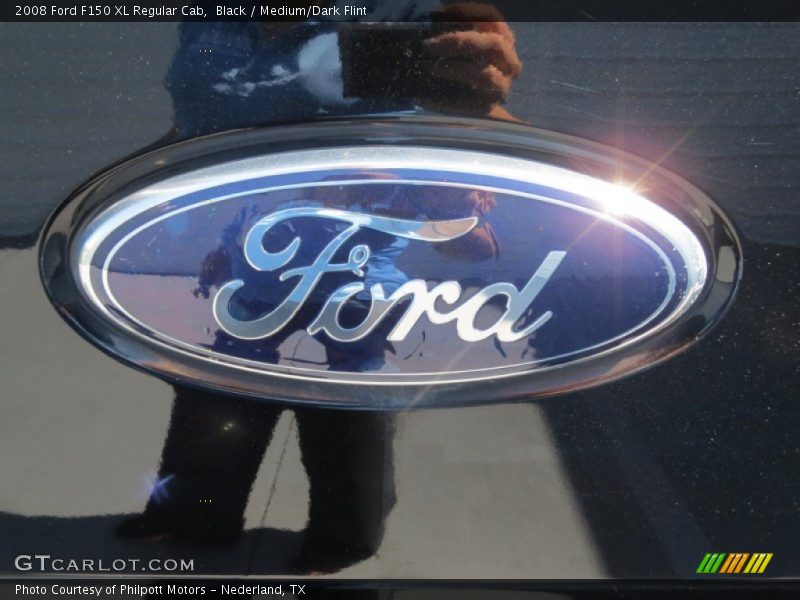 Black / Medium/Dark Flint 2008 Ford F150 XL Regular Cab