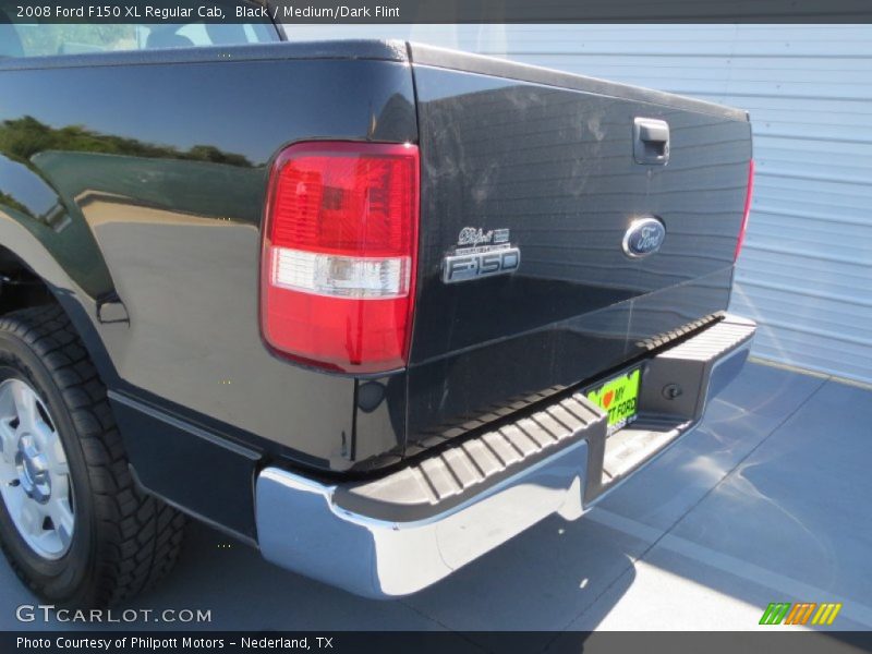 Black / Medium/Dark Flint 2008 Ford F150 XL Regular Cab