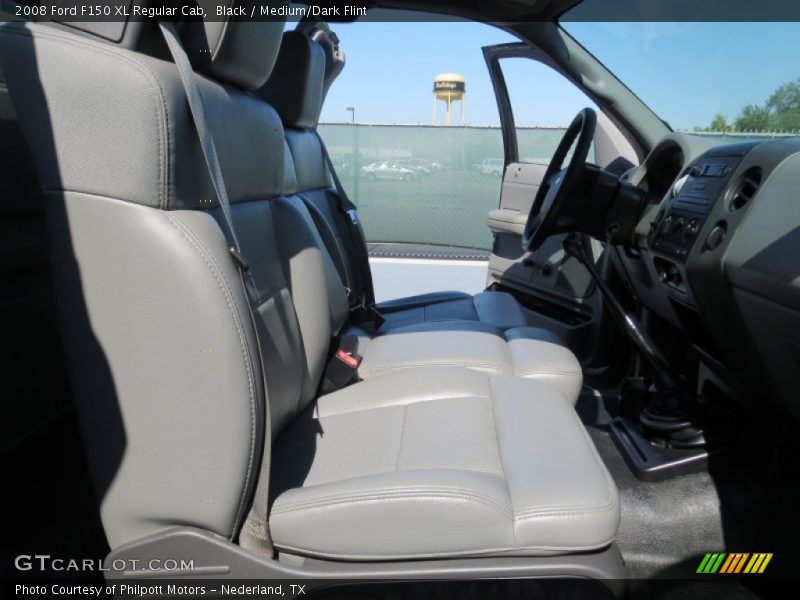 Black / Medium/Dark Flint 2008 Ford F150 XL Regular Cab