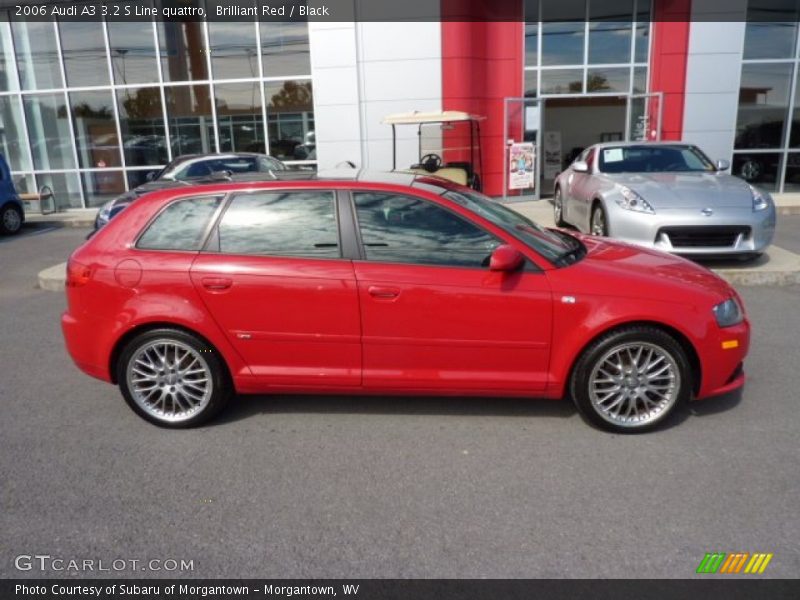  2006 A3 3.2 S Line quattro Brilliant Red