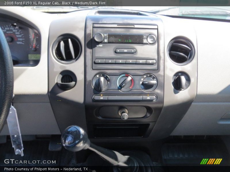Black / Medium/Dark Flint 2008 Ford F150 XL Regular Cab