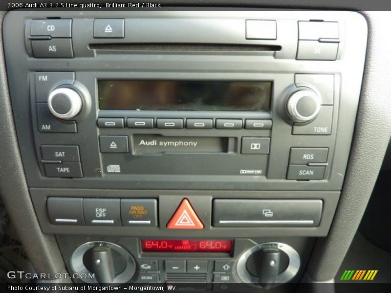 Audio System of 2006 A3 3.2 S Line quattro