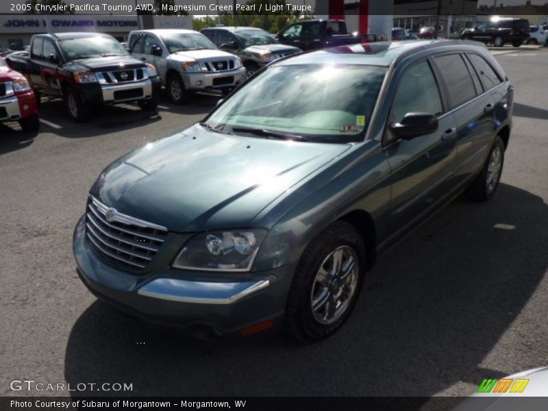 Magnesium Green Pearl / Light Taupe 2005 Chrysler Pacifica Touring AWD