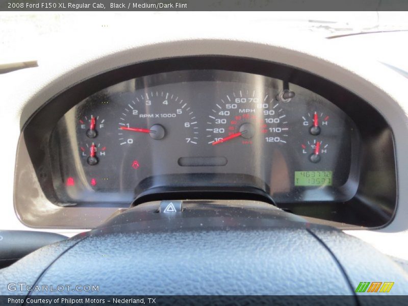 Black / Medium/Dark Flint 2008 Ford F150 XL Regular Cab