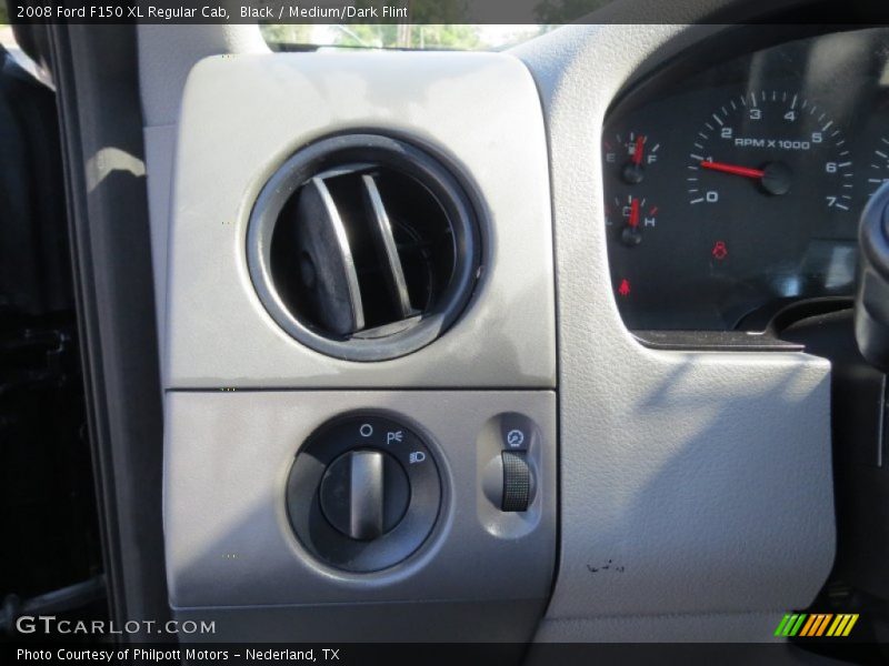 Black / Medium/Dark Flint 2008 Ford F150 XL Regular Cab