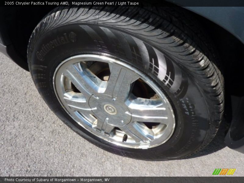 Magnesium Green Pearl / Light Taupe 2005 Chrysler Pacifica Touring AWD