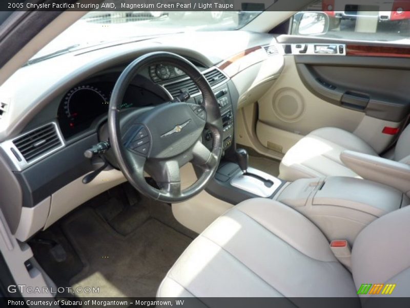 Magnesium Green Pearl / Light Taupe 2005 Chrysler Pacifica Touring AWD