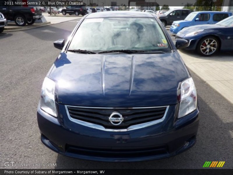 Blue Onyx / Charcoal 2011 Nissan Sentra 2.0