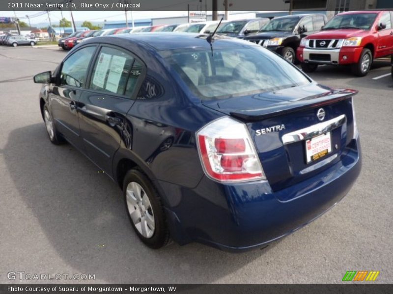 Blue Onyx / Charcoal 2011 Nissan Sentra 2.0