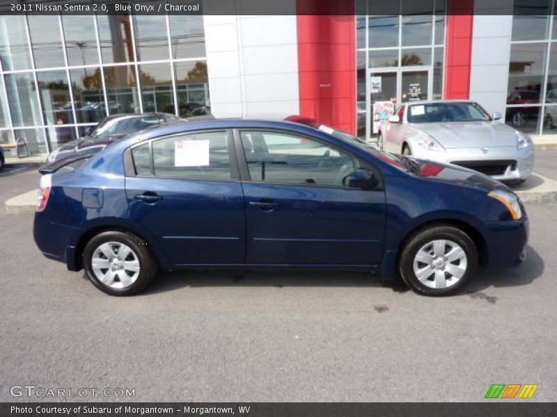 Blue Onyx / Charcoal 2011 Nissan Sentra 2.0