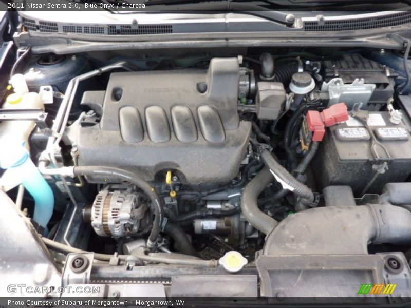 Blue Onyx / Charcoal 2011 Nissan Sentra 2.0
