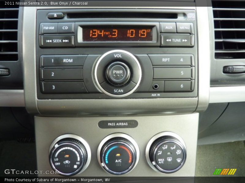 Blue Onyx / Charcoal 2011 Nissan Sentra 2.0