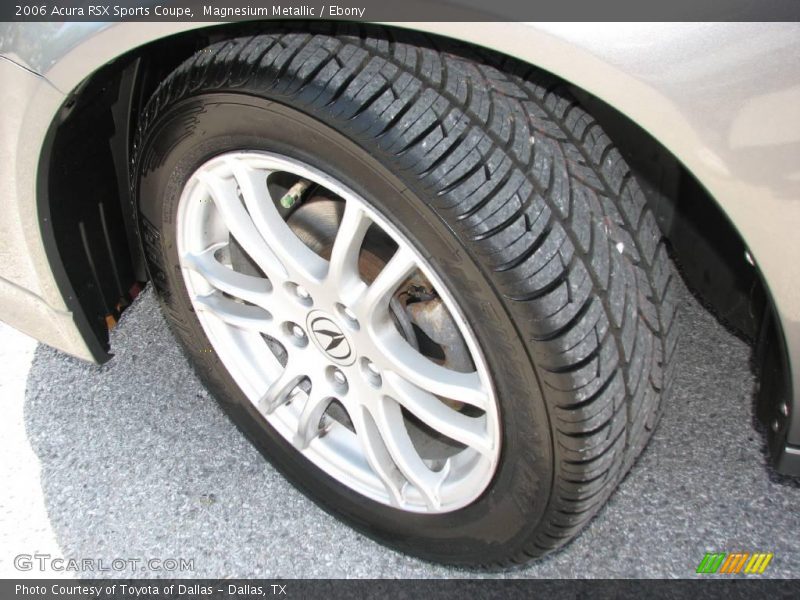 Magnesium Metallic / Ebony 2006 Acura RSX Sports Coupe