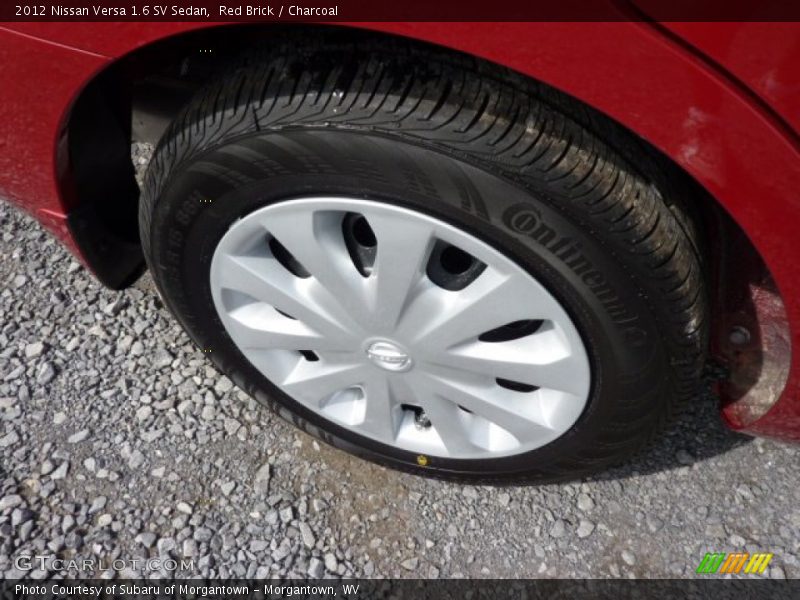 Red Brick / Charcoal 2012 Nissan Versa 1.6 SV Sedan
