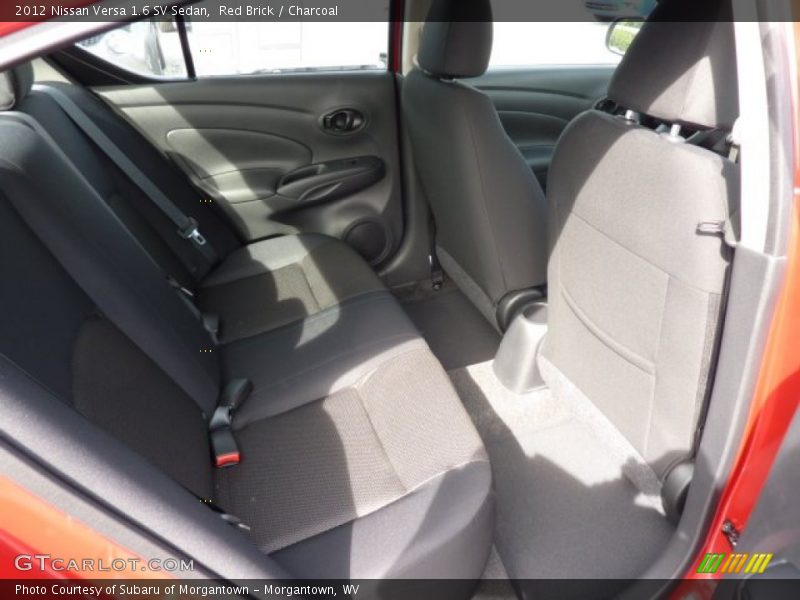 Red Brick / Charcoal 2012 Nissan Versa 1.6 SV Sedan