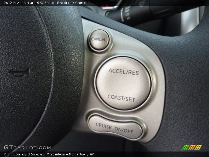 Red Brick / Charcoal 2012 Nissan Versa 1.6 SV Sedan