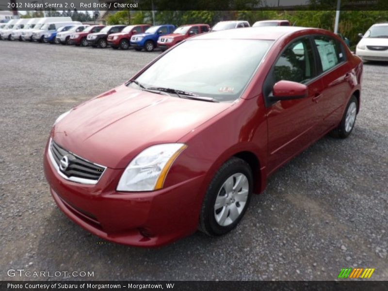 Red Brick / Charcoal 2012 Nissan Sentra 2.0