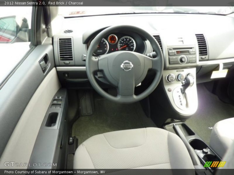 Red Brick / Charcoal 2012 Nissan Sentra 2.0