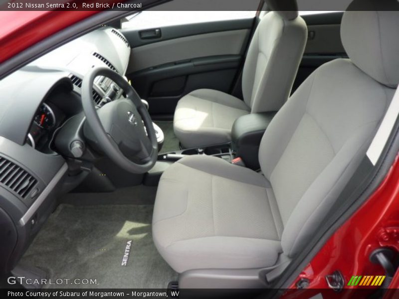 Red Brick / Charcoal 2012 Nissan Sentra 2.0