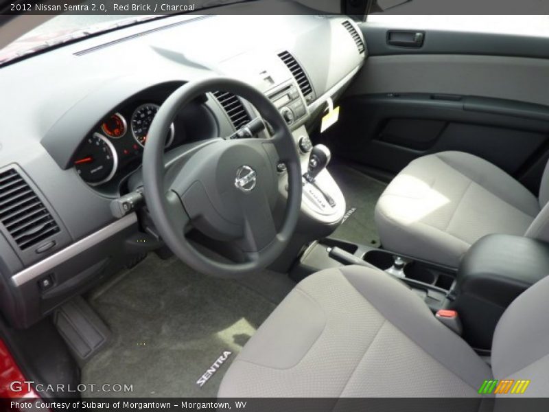 Red Brick / Charcoal 2012 Nissan Sentra 2.0