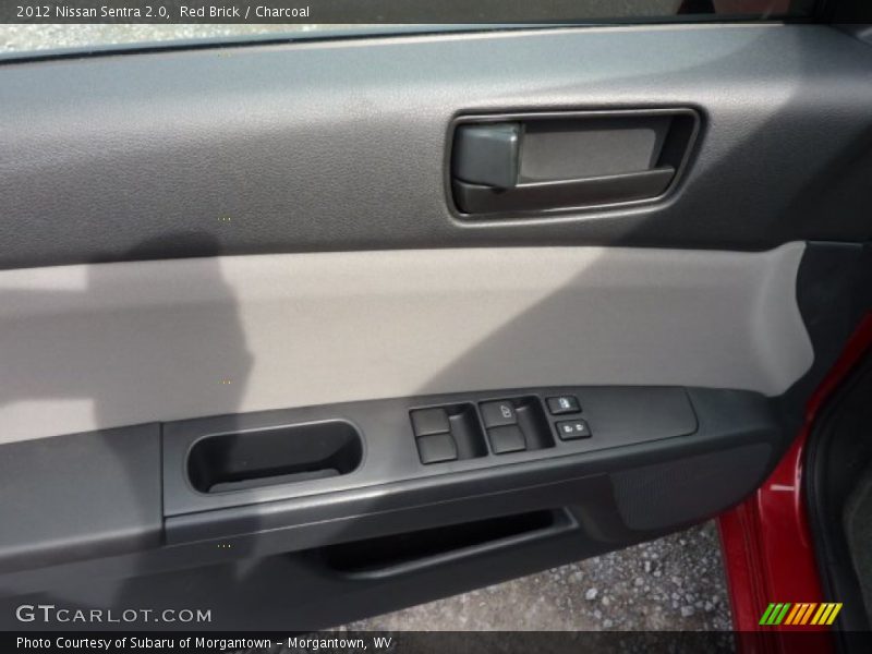 Red Brick / Charcoal 2012 Nissan Sentra 2.0