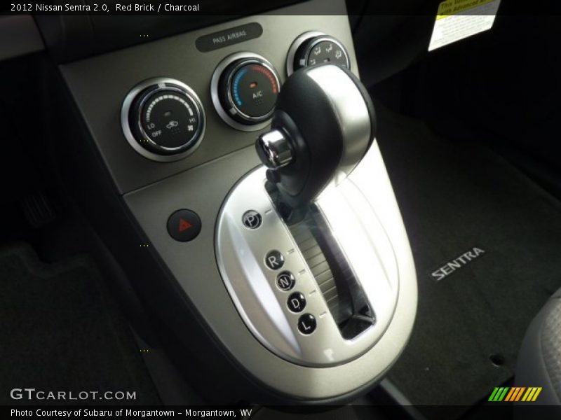 Red Brick / Charcoal 2012 Nissan Sentra 2.0