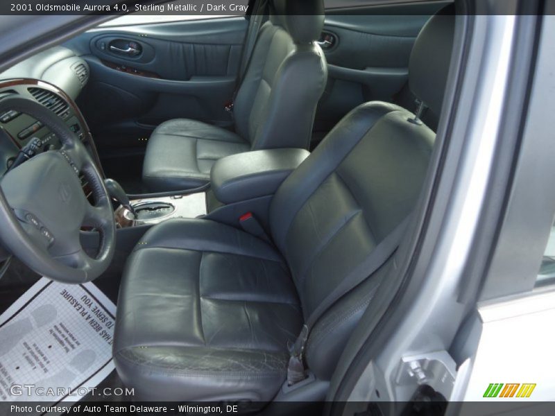 Sterling Metallic / Dark Gray 2001 Oldsmobile Aurora 4.0
