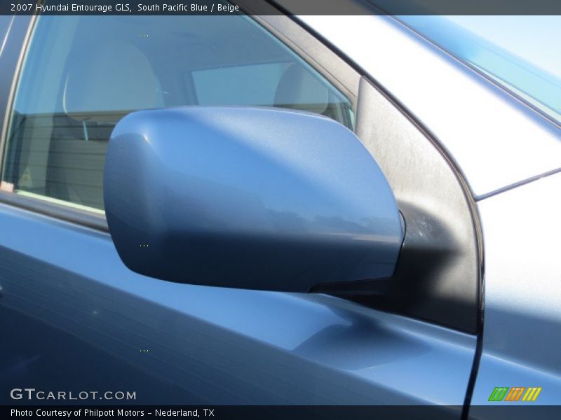 South Pacific Blue / Beige 2007 Hyundai Entourage GLS