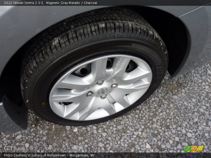 Magnetic Gray Metallic / Charcoal 2012 Nissan Sentra 2.0 S