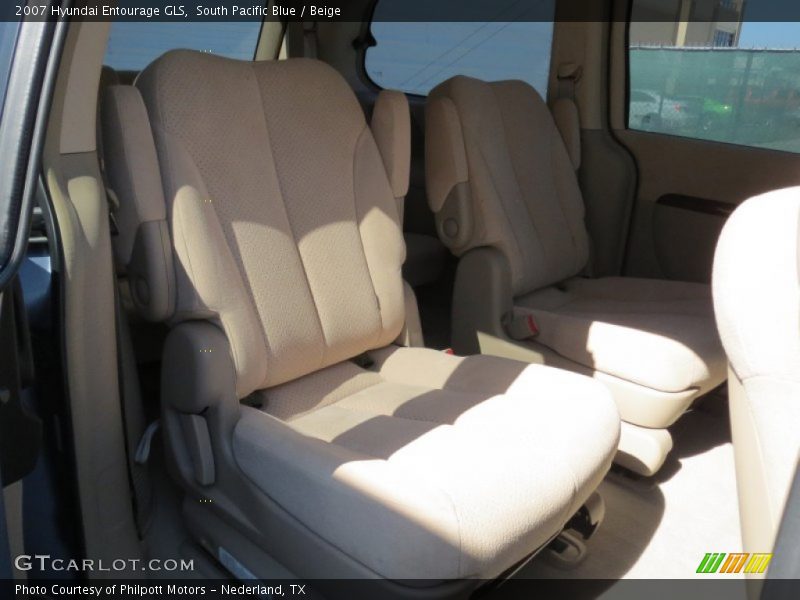 South Pacific Blue / Beige 2007 Hyundai Entourage GLS