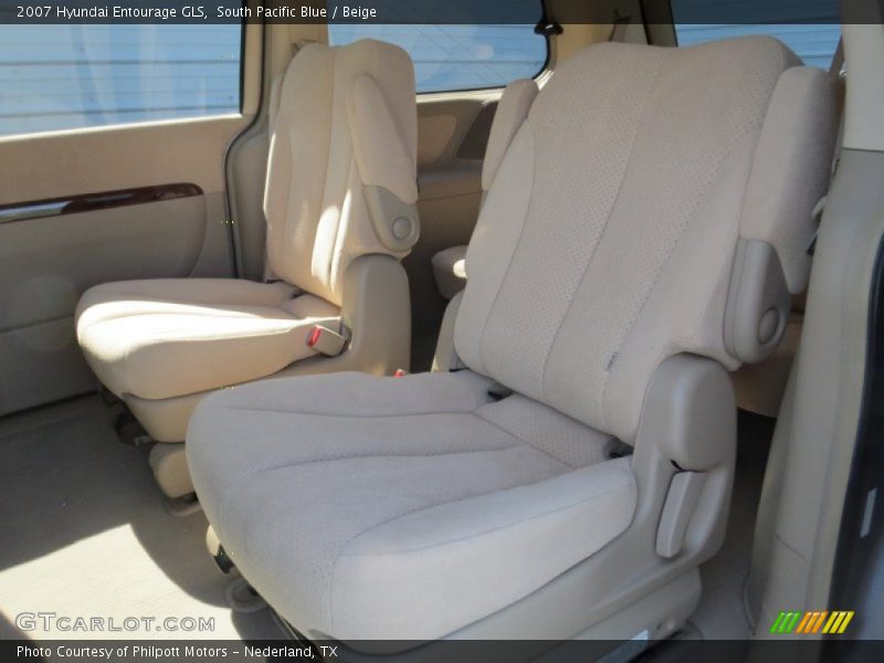 South Pacific Blue / Beige 2007 Hyundai Entourage GLS