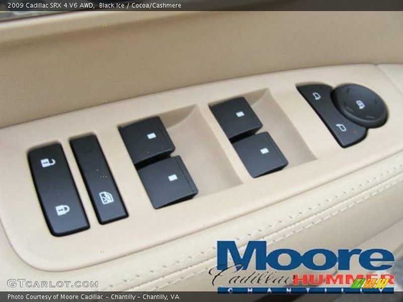 Black Ice / Cocoa/Cashmere 2009 Cadillac SRX 4 V6 AWD