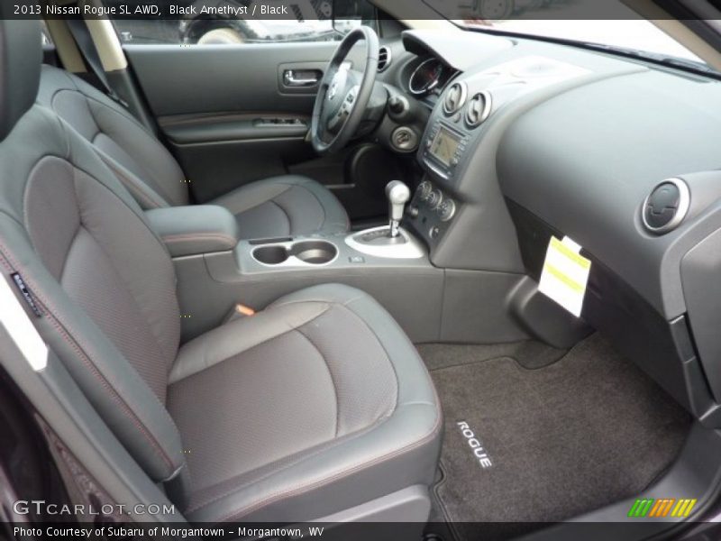  2013 Rogue SL AWD Black Interior